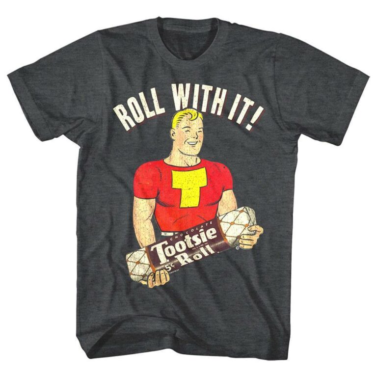 Captain Tootsie Roll With It Men’s T Shirt