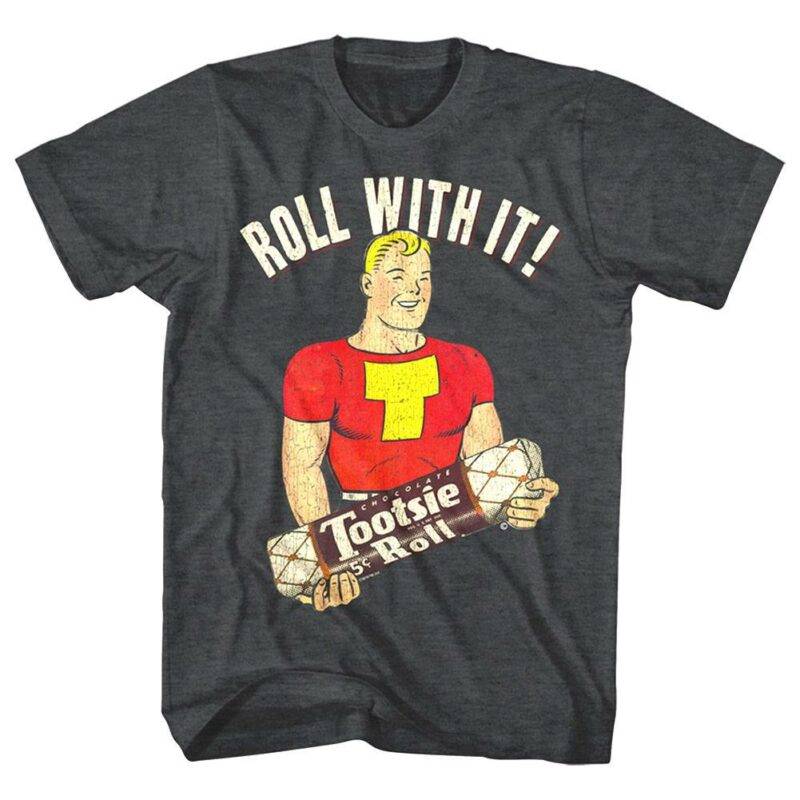 Captain Tootsie Roll With It Men’s T Shirt