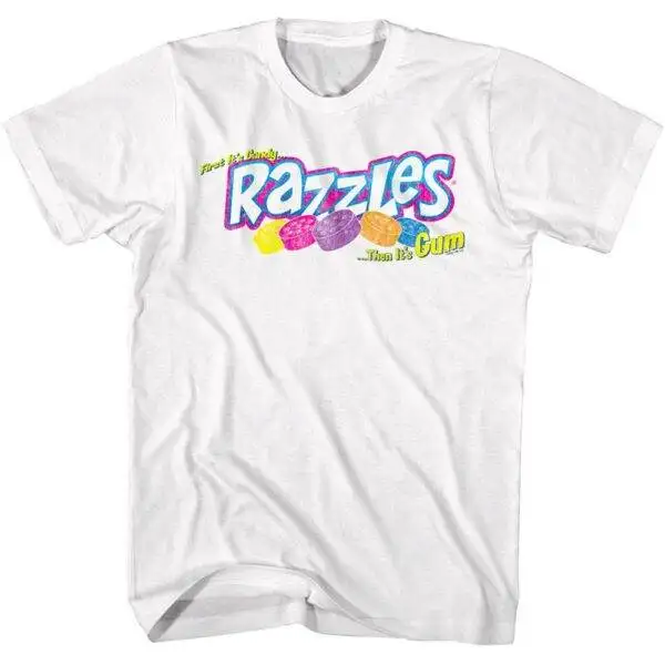 Razzles First It’s Candy Men’s T Shirt