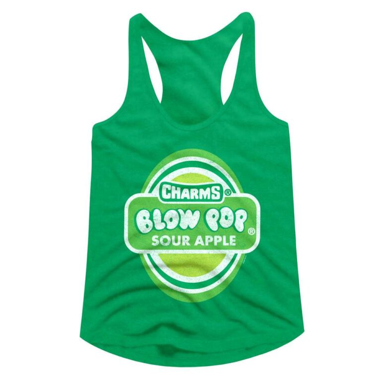 Charms Blow Pop Sour Apple Women’s Tank