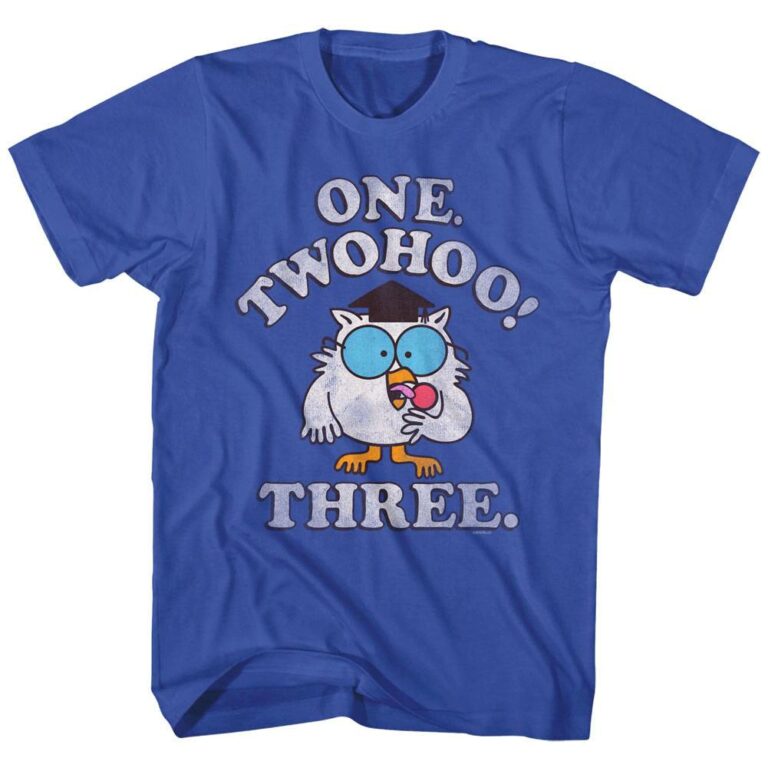 Tootsie Roll Pops Mr Owl One Twohoo Three Licks Men’s T Shirt