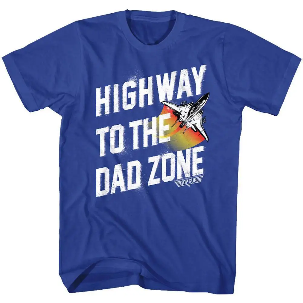 Top Gun Highway to the Dad Zone Mens T Shirt