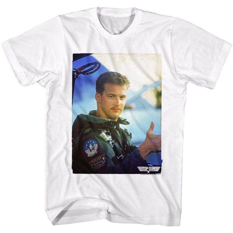 Top Gun Goose Vintage Photo T-Shirt