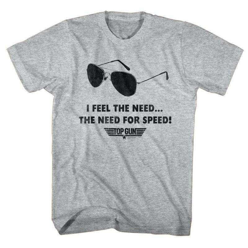 Top Gun Aviator Shades Need for Speed Men’s T Shirt