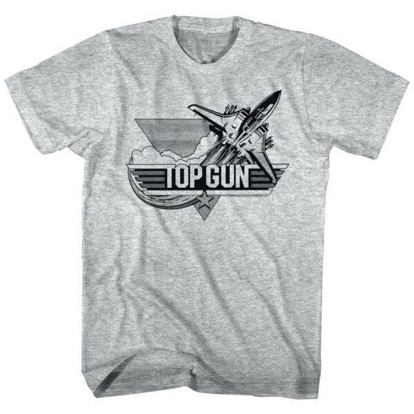 Top Gun F14 Fighter Jet Logo T-Shirt