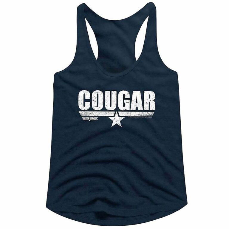 Top Gun Cougar Callsign Tank Top