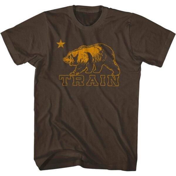 Train California Bear Men’s T Shirt