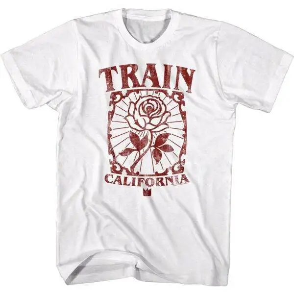 Train California Rose Men’s T Shirt