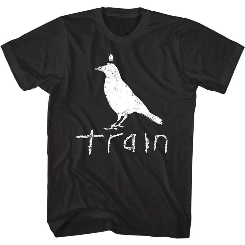 Train Chalkboard Crow Logo Men’s T Shirt