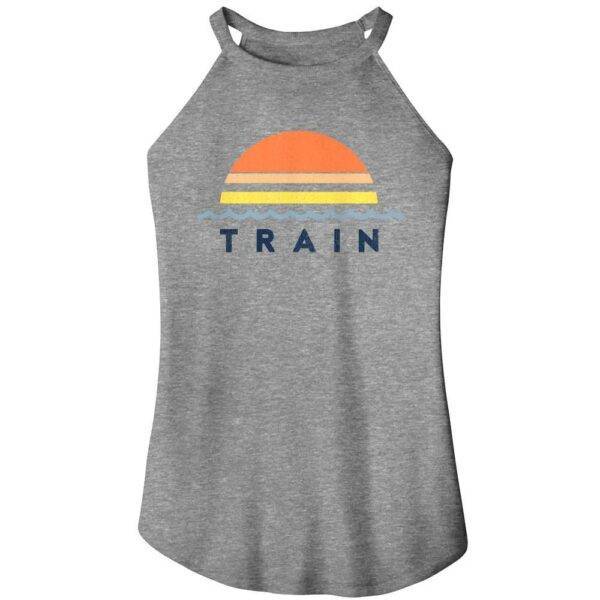 Train Pastel Sunset Women’s Rocker Tank