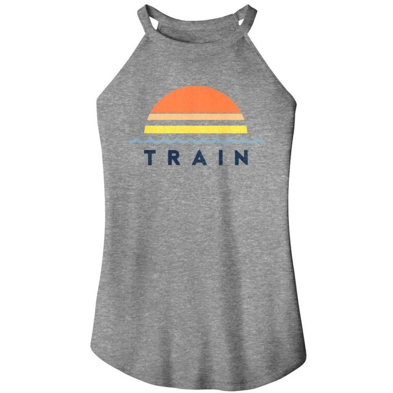 Train Pastel Sunset Women’s Rocker Tank