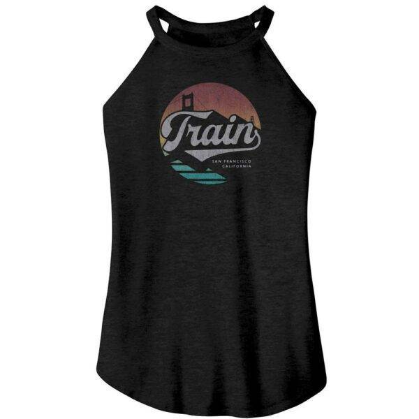 Train Golden Gate Sunset Women’s Rocker Tank Top