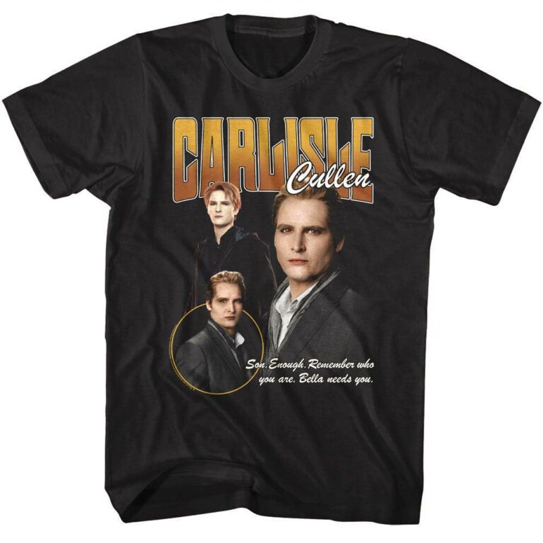 Twilight Carlisle Cullen Men’s T Shirt