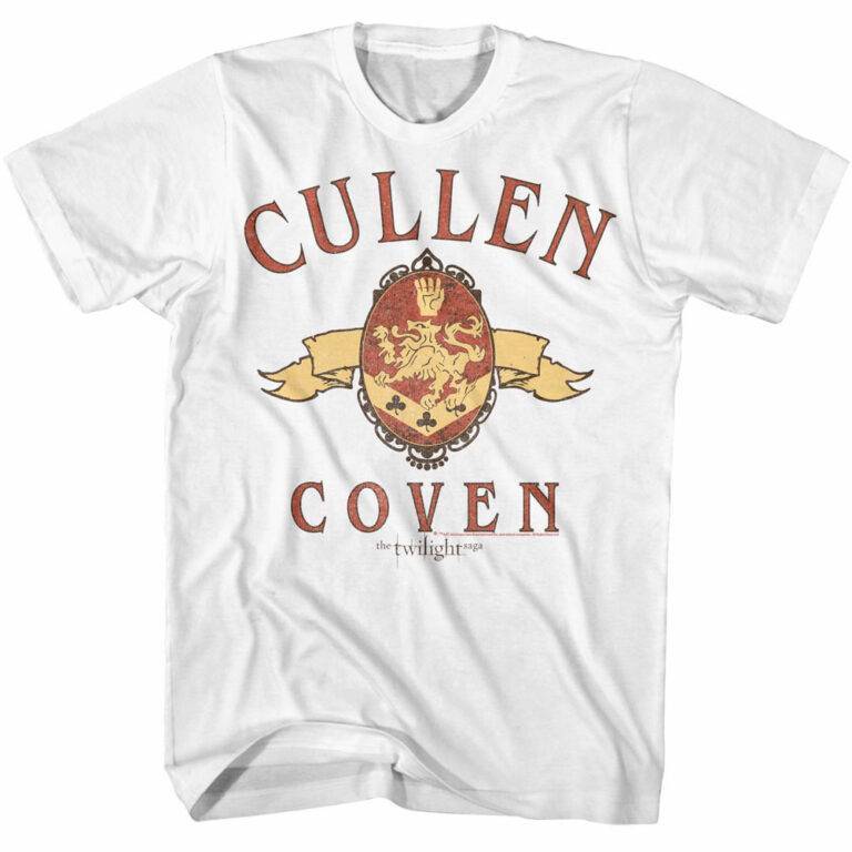 Twilight Cullen Coven Lion Crest Men’s T Shirt