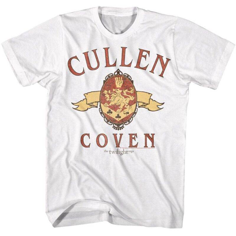 Twilight Cullen Coven Lion Crest Men’s T Shirt