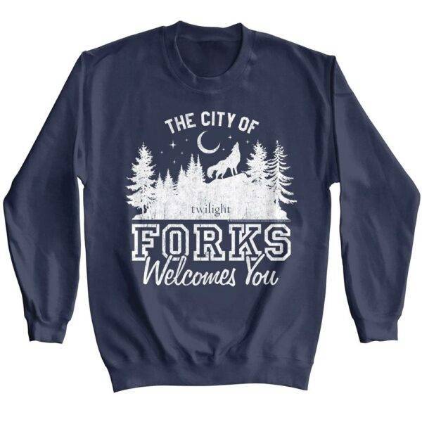 Twilight City of Forks Welcomes You Sweater