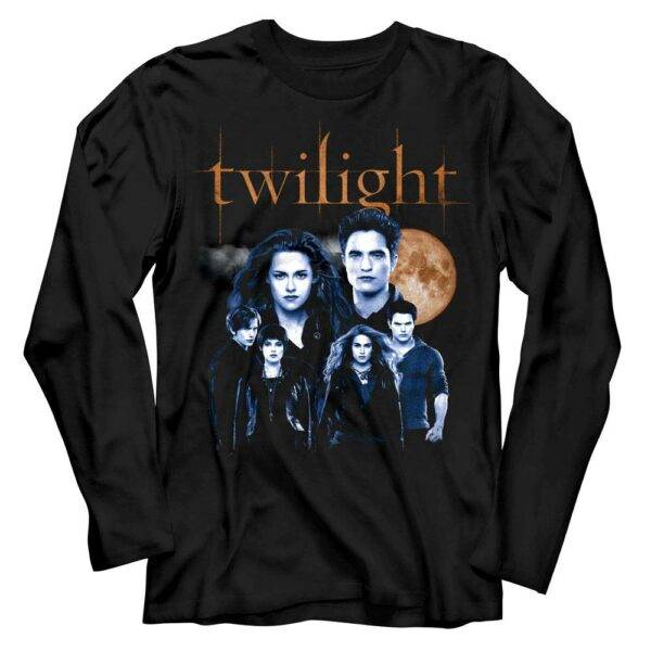 Twilight Full Moon Cast Long Sleeve T Shirt