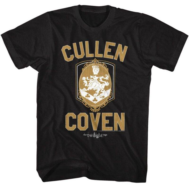 Twilight Cullen Coven Family Crest Men’s T Shirt