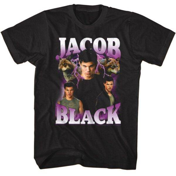 wilight Many Moods of Jacob Black Men’s T Shirt