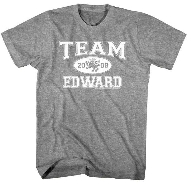 Twilight Team Edward Vampires Men’s T Shirt