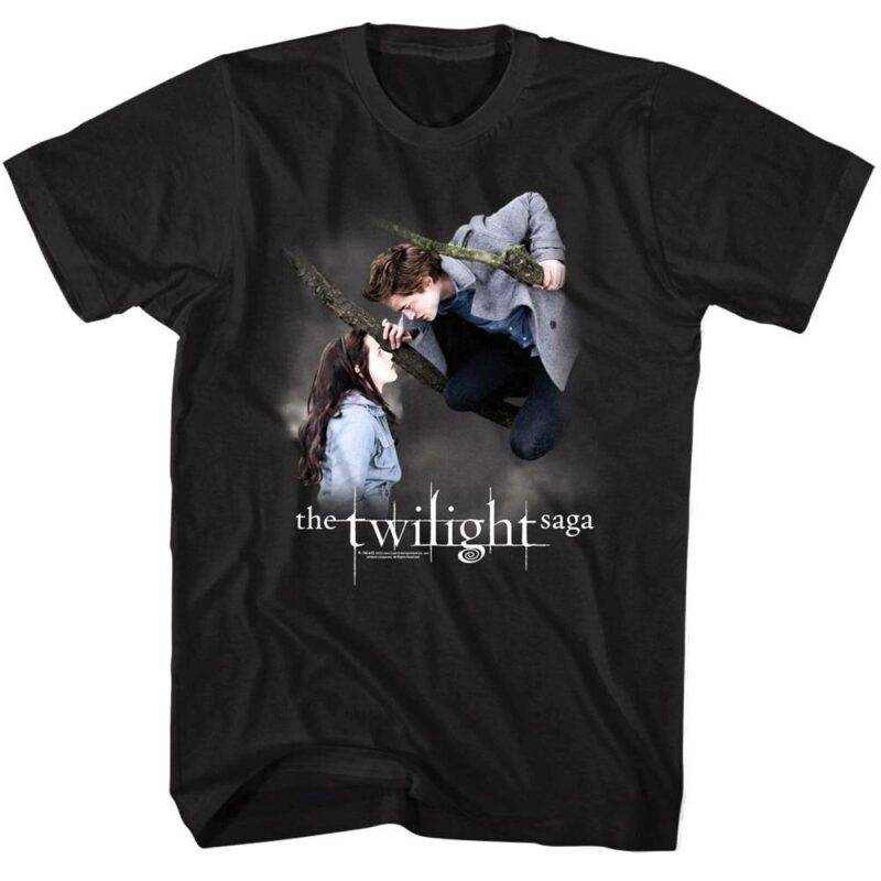 Twilight Saga Bella Edward Cloud 9 Men’s T Shirt