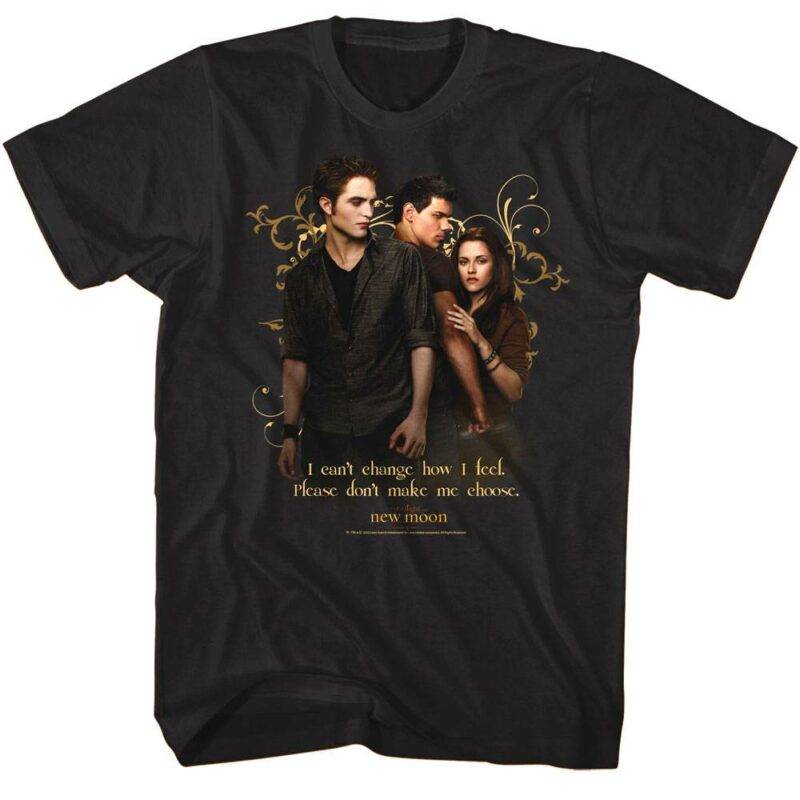 Twilight Edward Jacob and Bella Men’s T Shirt