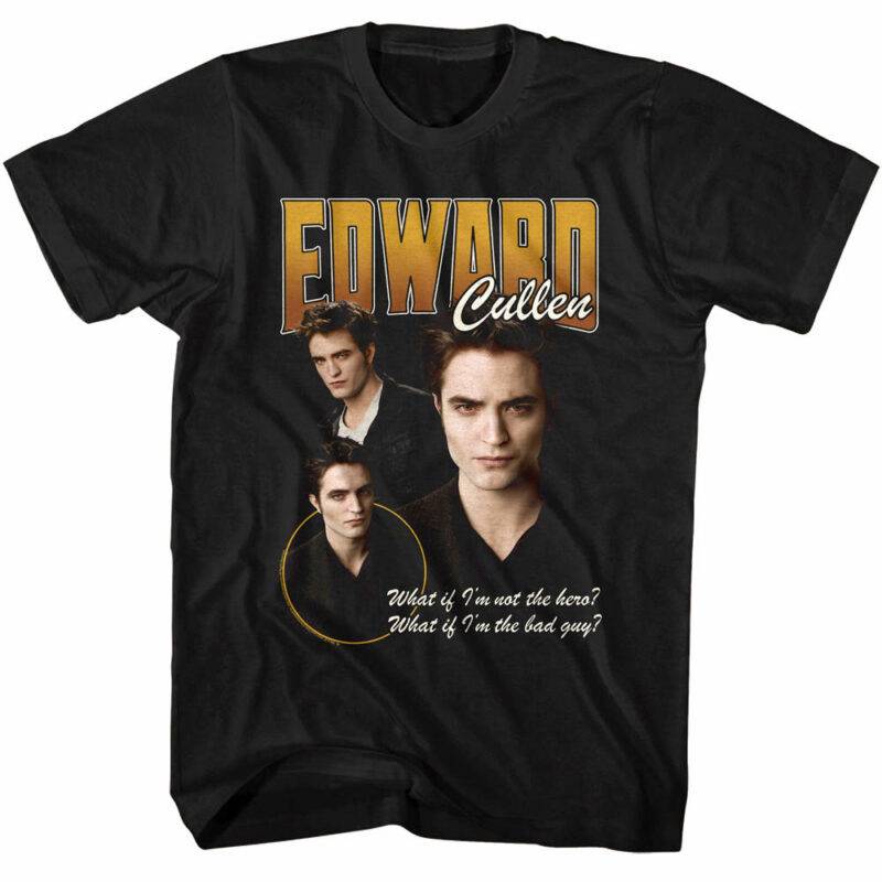 Twilight Edward Cullen What If Men’s T Shirt