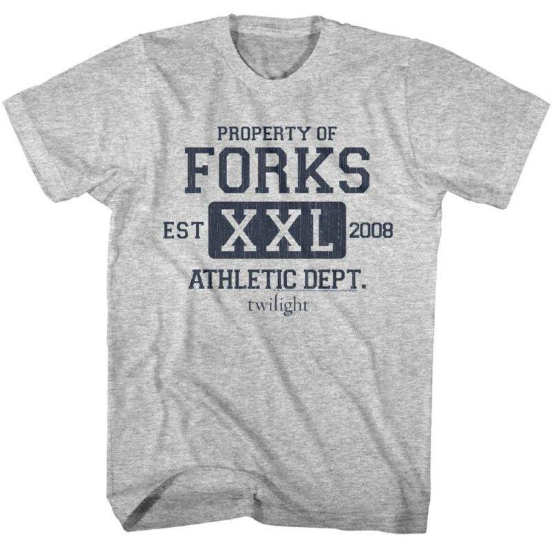 Twilight Forks Athletics Dept XXL Men’s T Shirt