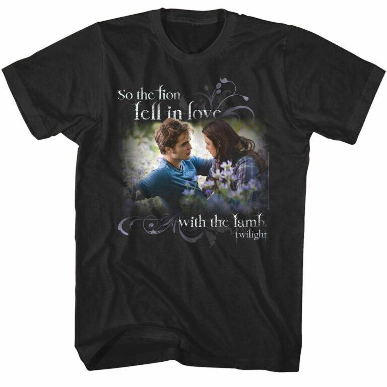 Twilight So The Lion Fell in Love with the Lamb Men’s T Shirt