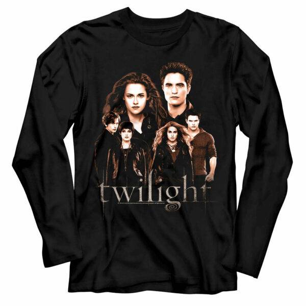 Twilight Breaking Dawn Cast Men’s Long Sleeve T Shirt