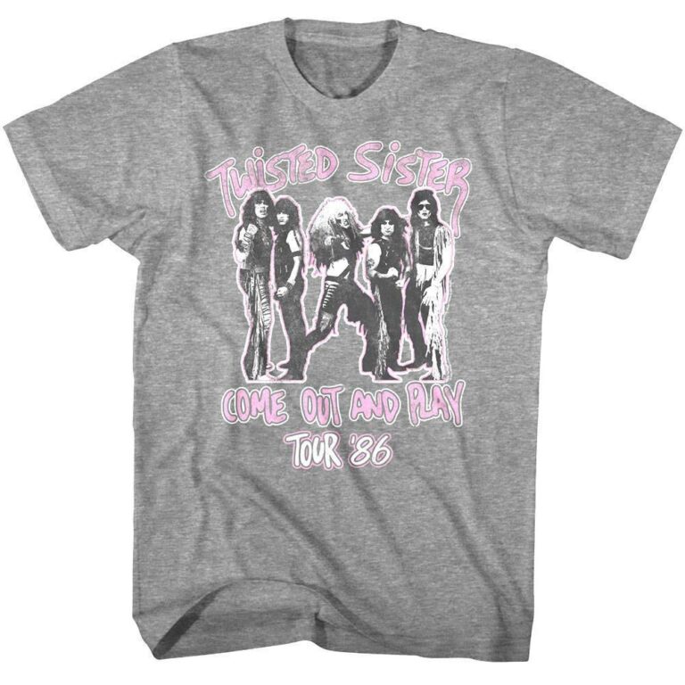 Twisted Sister Come Out and Play Tour 86 Men’s T