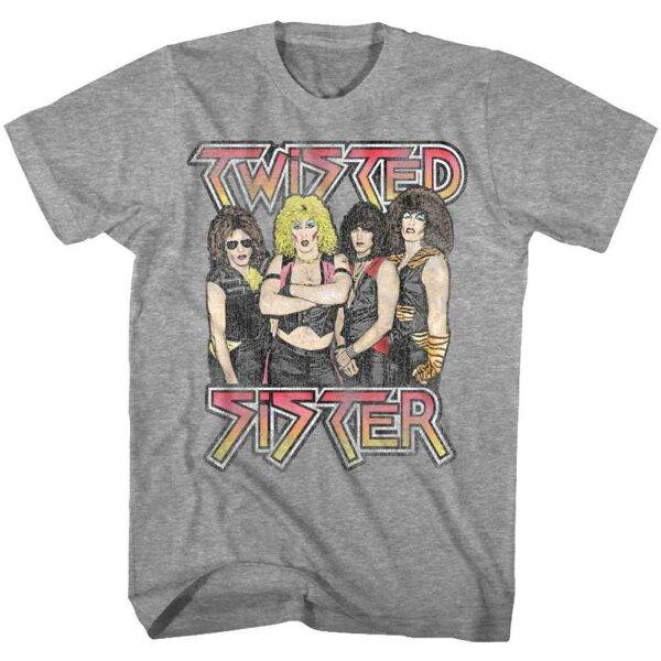 Twisted Sister Glam Rock Men’s T Shirt