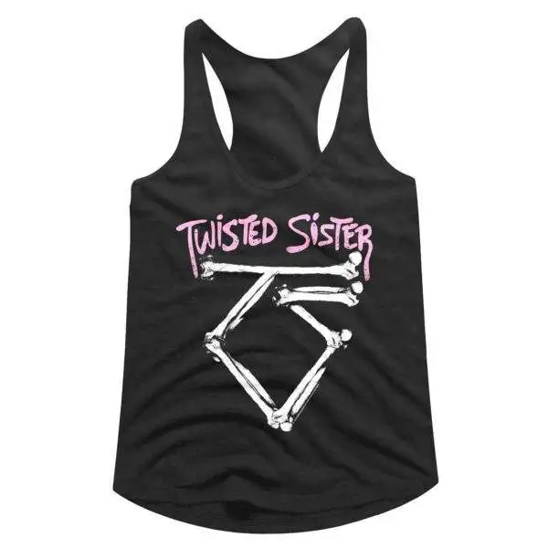 Twisted Sister Vintage Bones Logo Women’s Tank Top