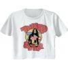 Twisted Sister Topless Girl ’76 Women’s Crop T Shirt