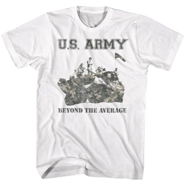 US Army Camouflage Tank Beyond the Average T-Shirt
