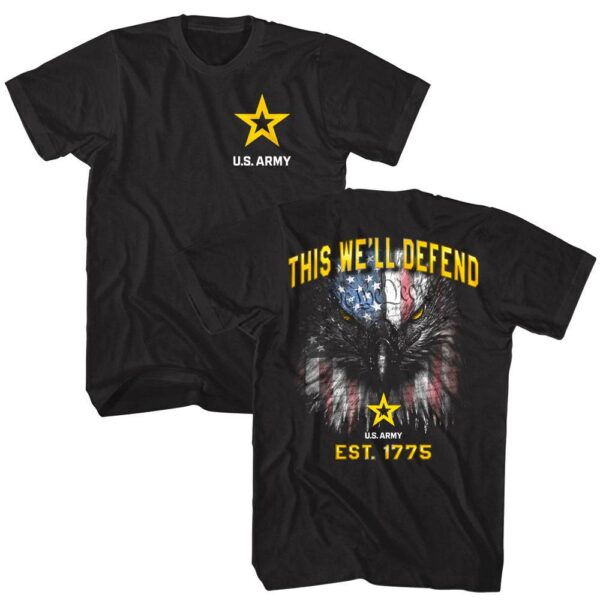US Army This We'll Defend Flag T-Shirt