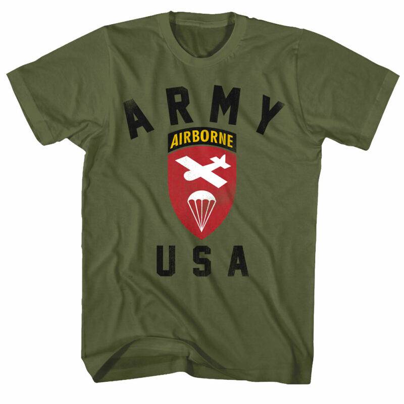 US Army Airborne Division Badge T-Shirt