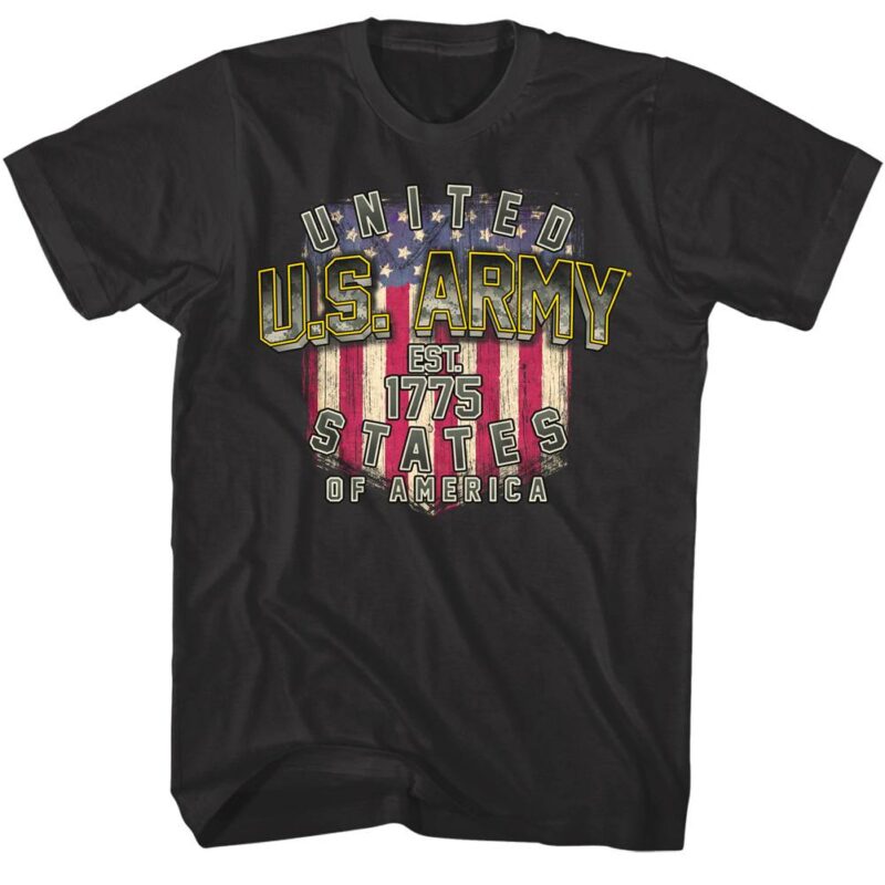 US Army American Flag Men’s T Shirt