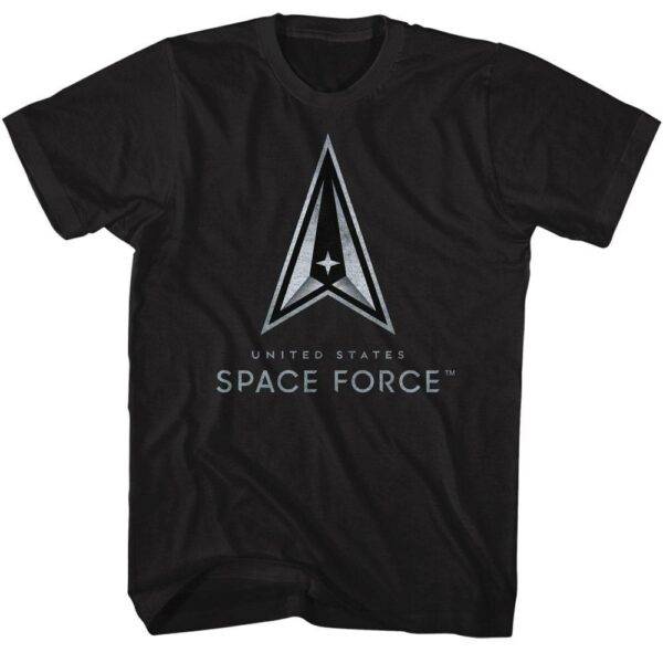 US Space Force Chrome Logo T-Shirt