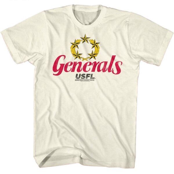 USFL Generals Logo T-Shirt