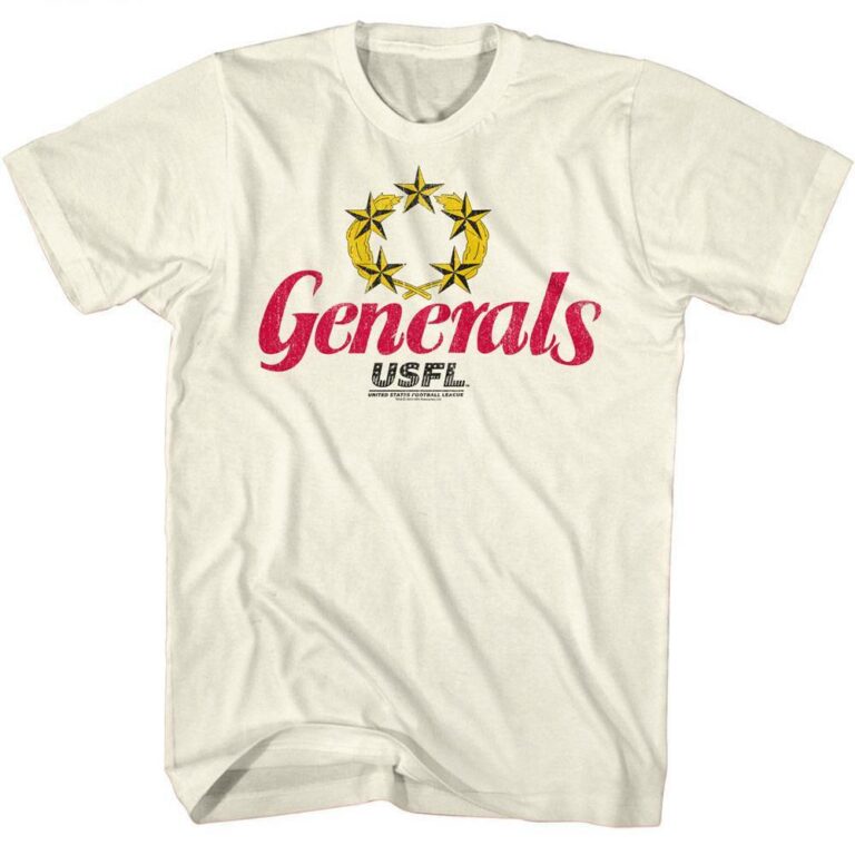 USFL Generals Logo T-Shirt