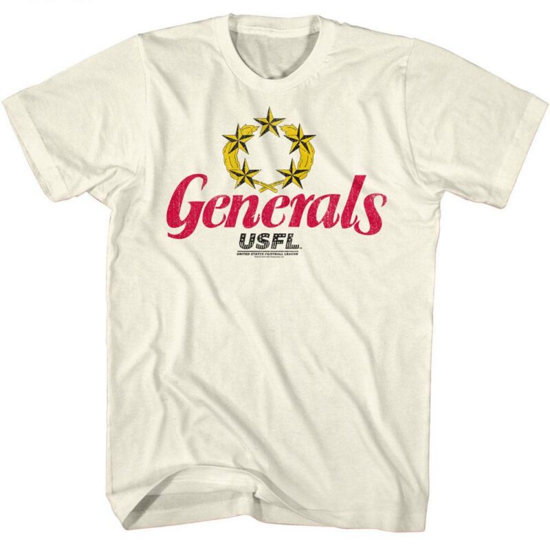 USFL Generals Logo T-Shirt