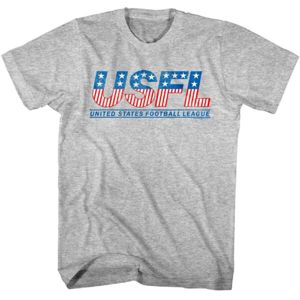 USFL Star-Spangled Logo Men’s T Shirt