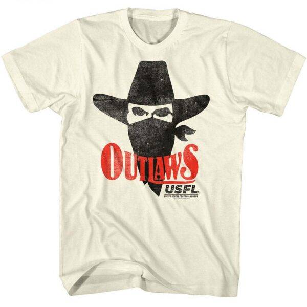 USFL Outlaws Logo T-Shirt