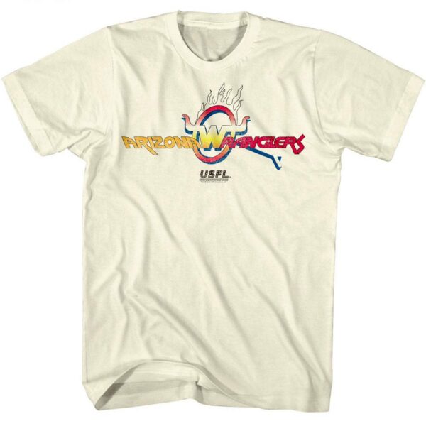 USFL Arizona Wranglers Brand T-Shirt