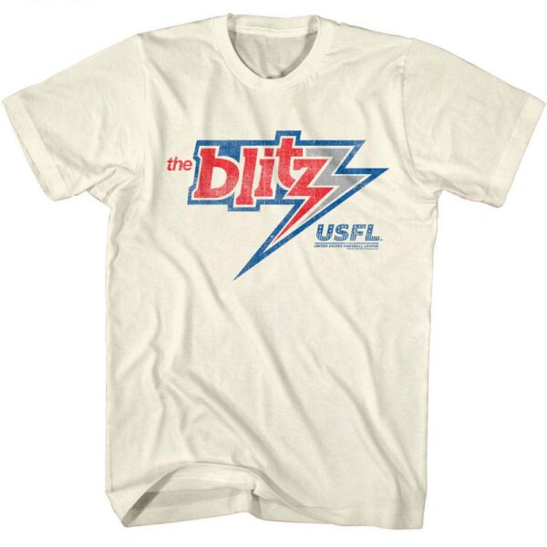 USFL Blitz Logo T-Shirt