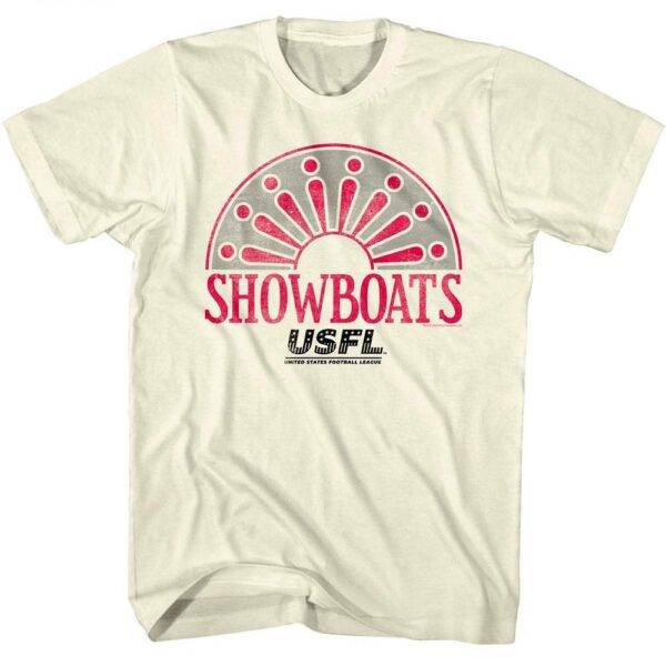 USFL Showboats Logo T-Shirt