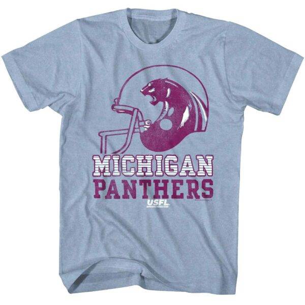 USFL Michigan Panthers Football T-Shirt