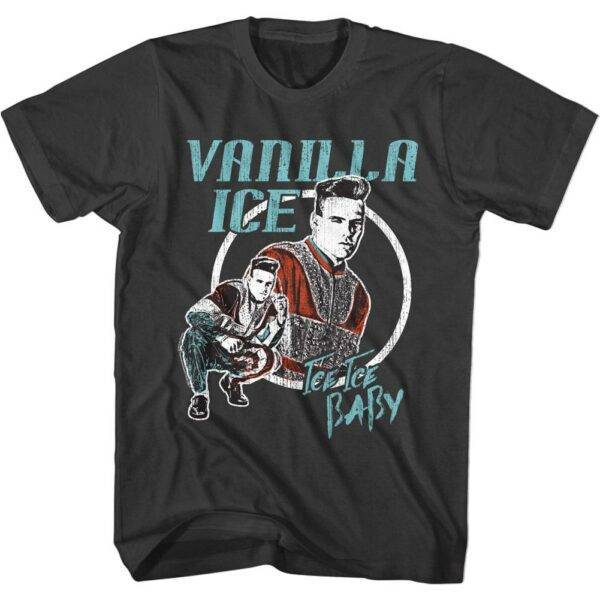 Vanilla Ice Ice Baby Circle Mens T Shirt