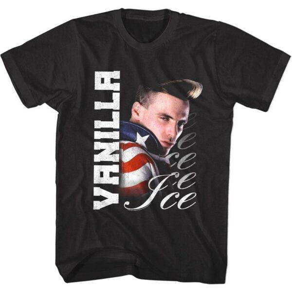 Vanilla Ice American Flag Mens T Shirt